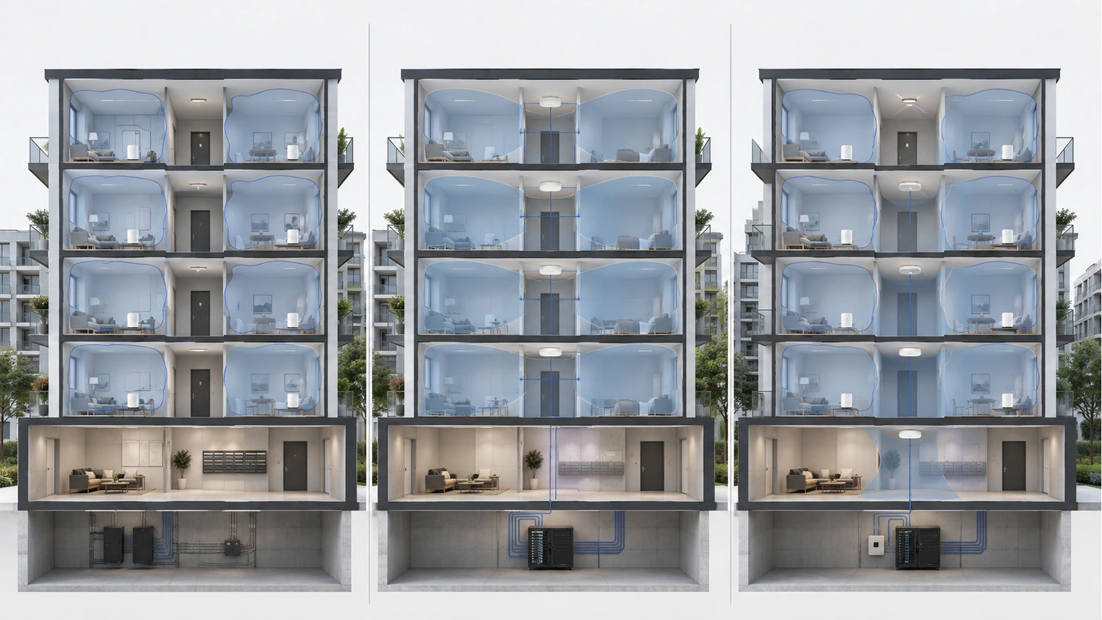 Comparison of resident-managed, building-managed, and hybrid Wi-Fi ownership models in apartments and condominiums