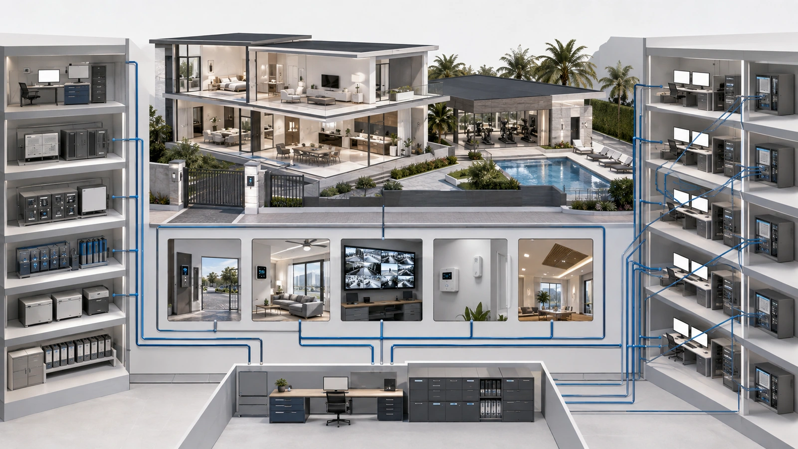 Smart-property operational obligations surrounding security, access, comfort, visibility, and efficiency outcomes